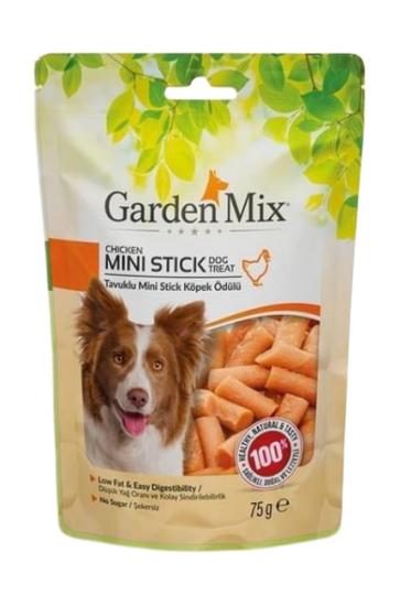 Gardenmix Tavuklu Mini Stick Köpek Ödül Maması 75 Gr