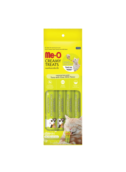 Me-O Ton Balığı & Keçi Sütü Stick Kedi Ödül Maması 4x15 GR